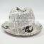Manufacturer wholesale newspaper gender fedora hat