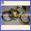 CNC lathe turning brass parts