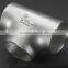 Stainless Steel BW Tees Pipes Fittings CE Certified