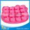 Hot selling bear shaped food grade custom silicone ice cube tray