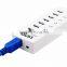 Universal Superspeed 7 Ports Usb 3.0 Hub 7 Port Usb3.0 Hub With Rj45 10/100/1000 Gigabit Ethernet Lan Network