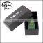 30x30x80mm Fashionable Trapezoid Green Aventurine Crystal Engraved Stones with Boxes as Business Gift