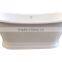 bathroom shower free standing cast iron bath tub with plinth 1700mm
