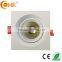 square 7w led recessed downlight