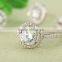 Cubic Zirconia Round Shape ring for women With AAA+ Cubic Zircon