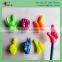 Promotion TPR Material Gesture Pencil Topper For Capsule Toy