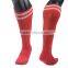 custom kid red hot sell nylon mid calf socks
