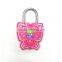 2015 New design cute colorful butterfly shape combination lock for gift