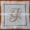 Hand Embroidered Lavender Sachet/bag/pillow-monogram(design #83)