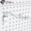 Powder Coated Single Wire Pegboard Display Hook double wire display hook for hanging chrome finish hook with tag