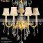 Modern Crystal Chandelier Lustre Unfocused Light for Bedroom MD8344