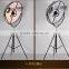 hot sell sailing searchlight paper lamp shades for modern tripod wooden floor lamp F4043