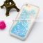 GS TPU Quicksand Glitter Liquid Case For Huawei P9 Plus Case,Mobile Phone Case For Huawei P9 Plus