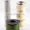 Road construction machine airfilter elements for motor