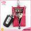 China factory high quality leather keychain pouch genuine leather car key holder