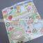 die cut paper stickers with pattern