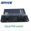 Stock poe sfp switch poe switch sfp 4 port poe switch single mode,dual fiber