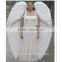 beautiful white feather angel wings costume with elastic straps                        
                                                Quality Choice