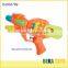 New toy for kid wholesale colorful plastic big water gun with bottle