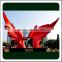 304 Large Red Colored Stainless Steel Sculpture for Grand Plaza Deco
