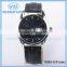 Japan miyota movement fashion leather man watch