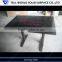 2015 hot sales solid surface modern furniture popular model dining table