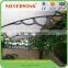 DIY large wind resistance canopy for door with new innovative plastic bracket