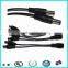 Good quality 5.5mm 2 male to female splitter cable