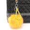 2016 New Style Fashion Promotion Gift Personalized Bag Accessories Pom Pom Keyring