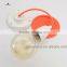 Modern Style E27 Lamp Holder,Ceramic Ceiling Rose Lamp Holder with Color Textile Cord
