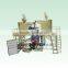 Three-Layer Co-extrusion Down-ward water-cooled PP film blowing machine