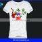 custom hot summer 100% cotton ladies t-shirts