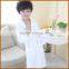 Wholesale Glossy Hemmed Bamboo Fiber Hotel Bathrobe