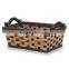 Rect woodchip weave bathrooms necessities organizing basket                        
                                                Quality Choice