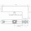 Luxury Quality Price Cutting Hanging Glass Clip Door Hardware Fittings Fitting