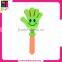 World Cup Football Fan Hand Clap Rattle Plastic Fan Clapper