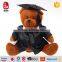 Cheap Toy China Plush Bachelor Bear Custom Stuffed Toy Graduation Teddy Bear