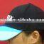 3D embroidery baseball cap custom with visor printing