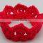 Baby crochet Tiara Headband Newborn headband Warm mini crown hat cap