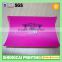PVC PP plastic pillow box with custom logo printing