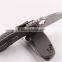 OEM Titanium handle folding knife with D2 blade