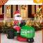 hot sale wonderful inflatable christmas santa claus / father christmas inflatable for outdoor christmas decorations