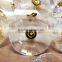 24 Carat Gold Foil Wine Glass Design Unique Drinking Glass for Bank VIP