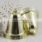 2016 Hot Sale Small decorative gold plastic christmas bells