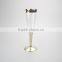 6OZ Plastic Gold Rim Champagne Cup ,Disposable Plastic Wine Cup