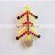 Unique Design Rhinestone Christmas Tree China Wholesale Brooch Pin