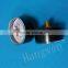 Black Steel Pressure Gauge-with Maximum Insert Pointer