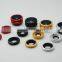 2015 New Universal CirclClip 3 in 1 Fish Eye Wide Angle Macro Fisheye Mobile Phone Lens For iPhone 6 5 5S 4 4S Samsung HTC Nokia