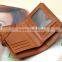 Genuine leather passport wallet