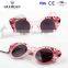 Pink cat eye flower Children wholesale girls sunglasses latest fashion